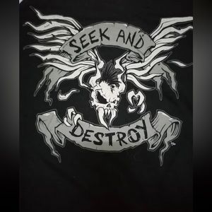 Metallica Seek And Destroy 2009 Tour T-Shirt